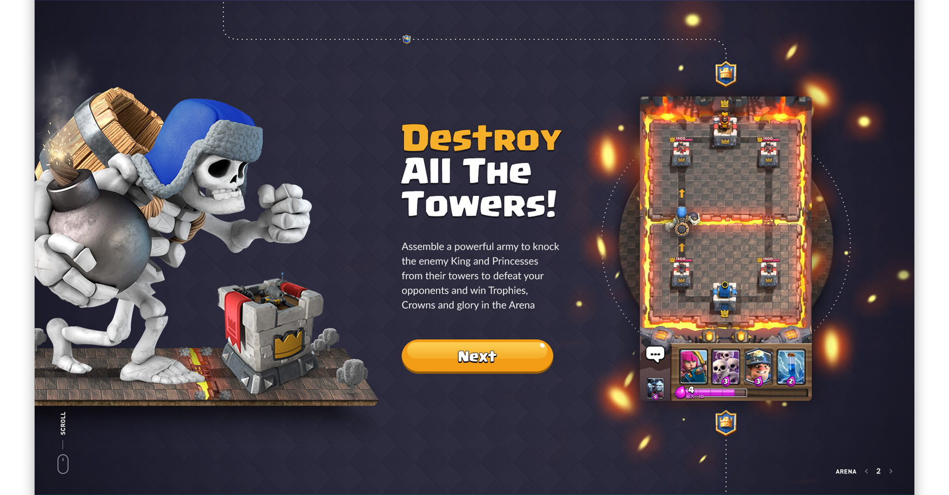 Clash Royale Website