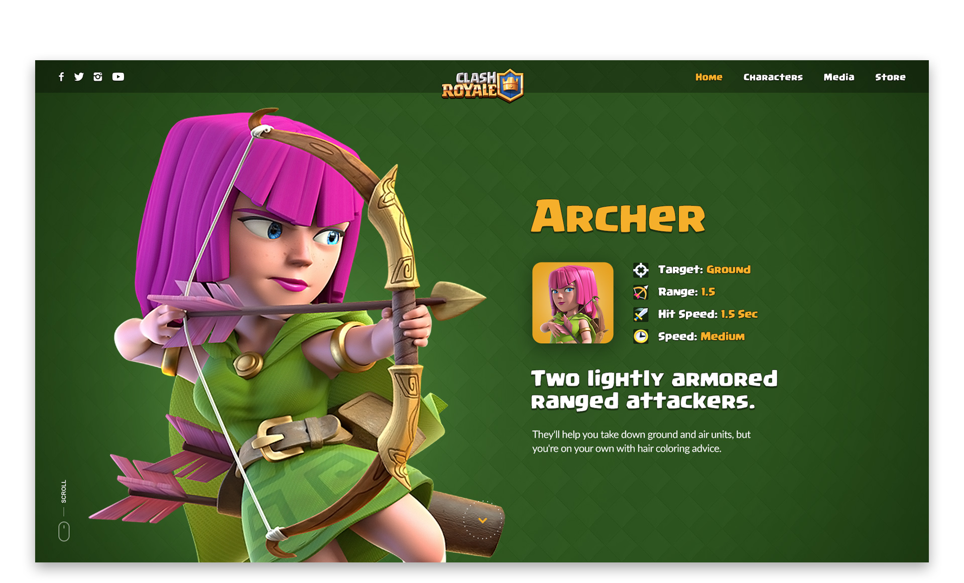 Clash Royale Website