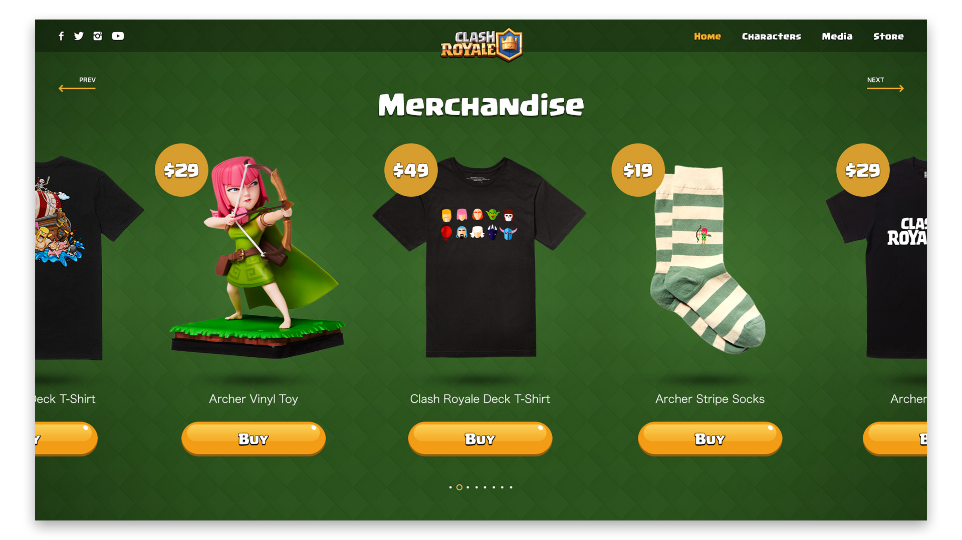 Clash Royale Website